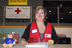 Canadian Red Cross volunteer responds to 2011 flooding in Manitoba
